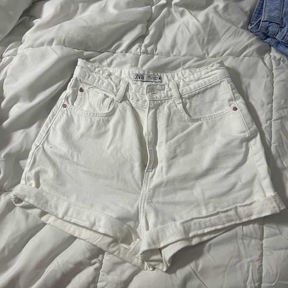 Zara Mom Style Denim Shorts